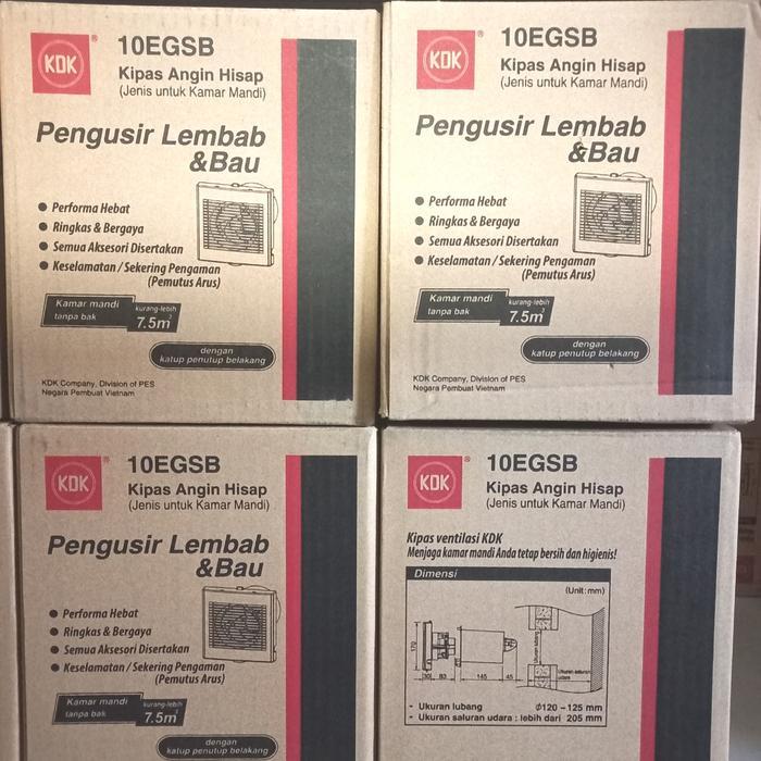 Baru Exhaust Fan Kdk 4Inch 10Egsb Exhaust Kdk 10Egsa === 10Egsb