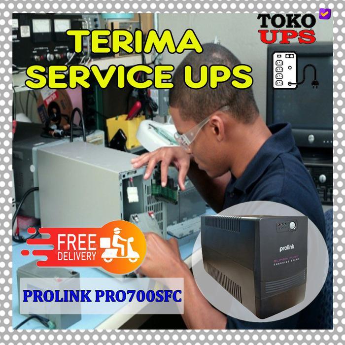 Prolink PRO700SFC Service UPS Ganti Baterai UPS