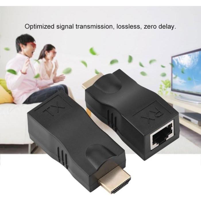 Hdmi Extender 30 Meter / Hdmi Extender / Sambungan Hdmi Extender 30M