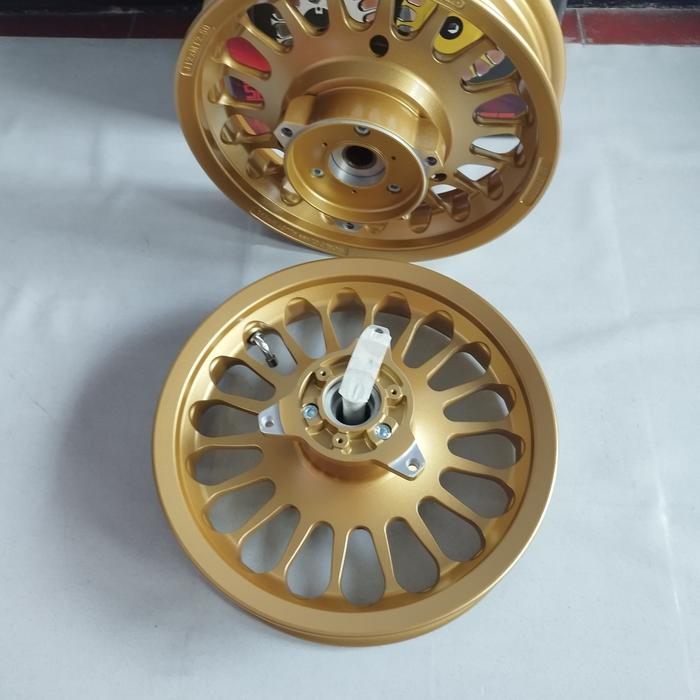 VELG RACING VND NMAX 155 RING 12 ROULETE - Crome