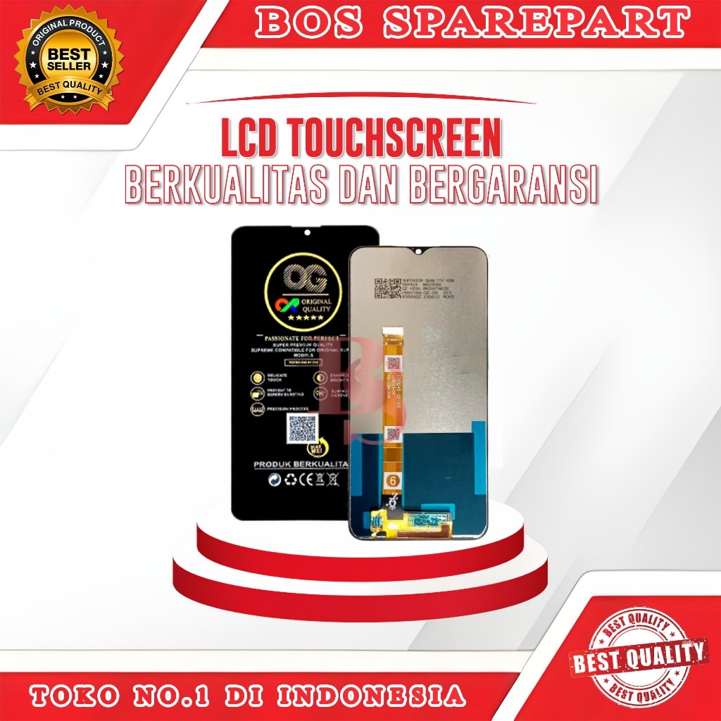 LCD TOUCHSCREEN OPPO A5 2020 OPPO A9 2020 OPPO A31 2020 / LCD OPPO A11X / LCD REALME 5 / LCD REALME 
