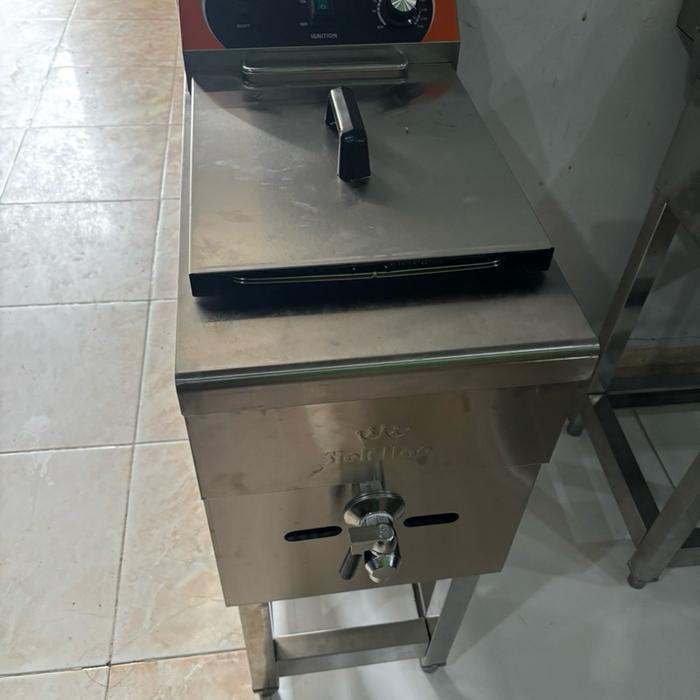 Promo Ichibo Gas Deep Fryer Mesin Penggorengan 18 Liter Ich-118 Full Stainless Steel 304 Hemat Gas &
