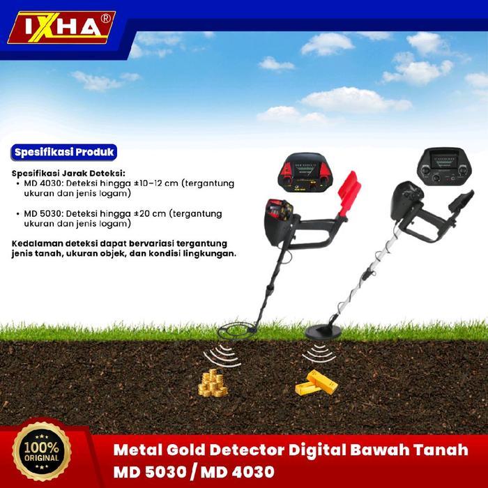 Sale Detektor Emas Logam Metal Gold Detector Digital Bawah Tanah