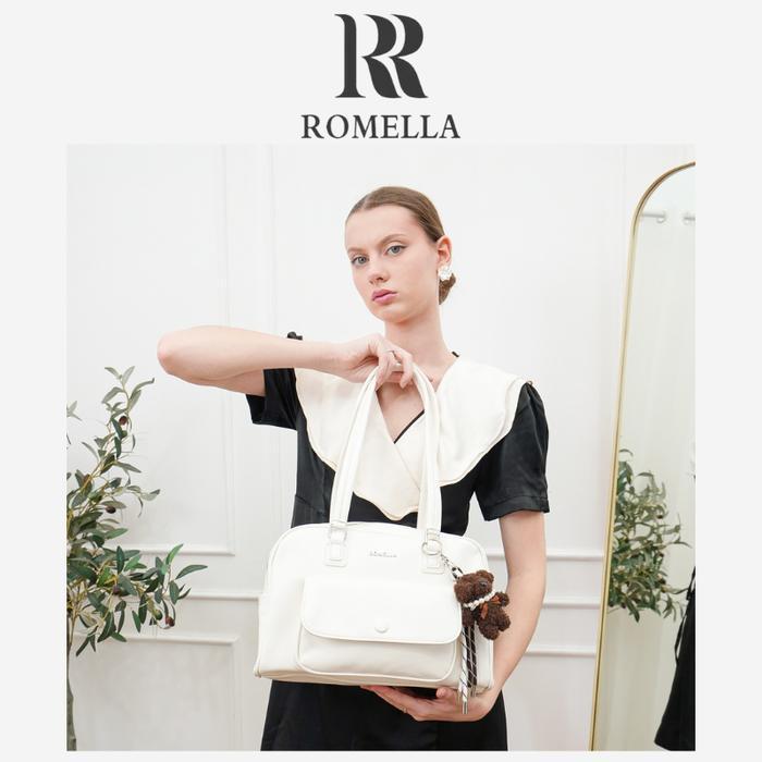 ROMELLA Tas Shoulder Bag Wanita Simpel dan Modis Muat Banyak R086