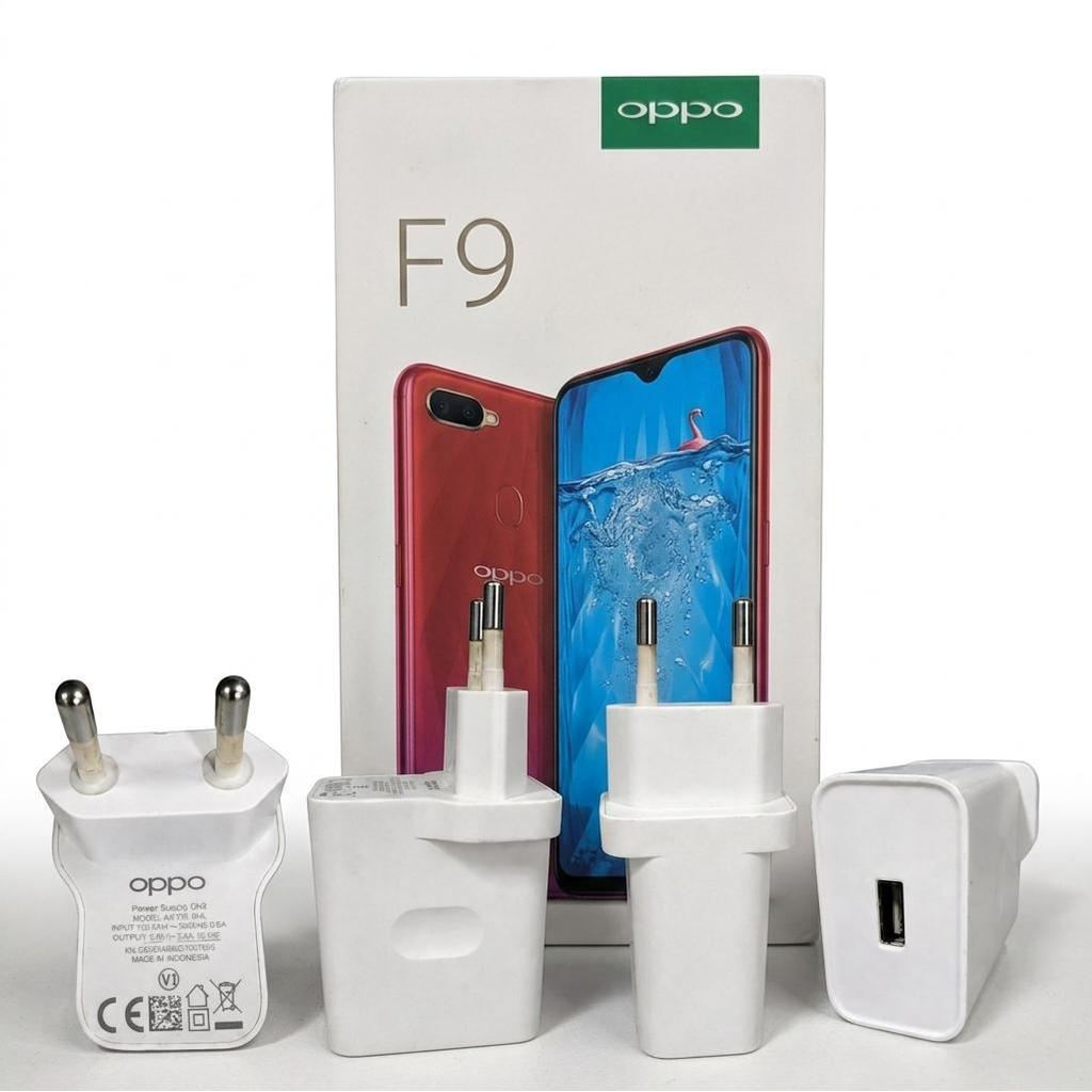 Charger HP OPPO OP92CAED Original Bekas Fast Charging 18W 9V 2A Cocok OPPO F9