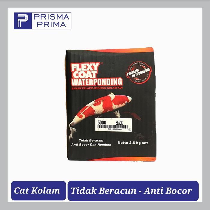 Cat Kolam Ikan Koi Flexy Coat Waterponding Anti Bocor Terbaru