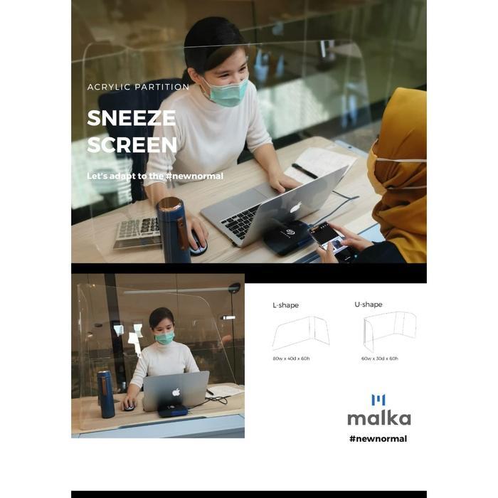 Partisi Akrilik Sneeze Screen