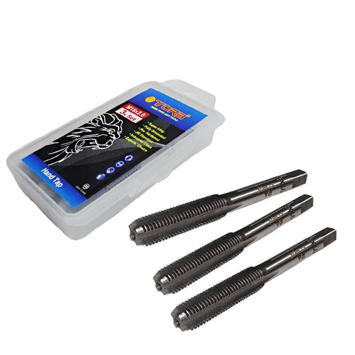 Hand Tap Set 3 Pcs M18 X 2,0 - Tap Ulir Drat Baut