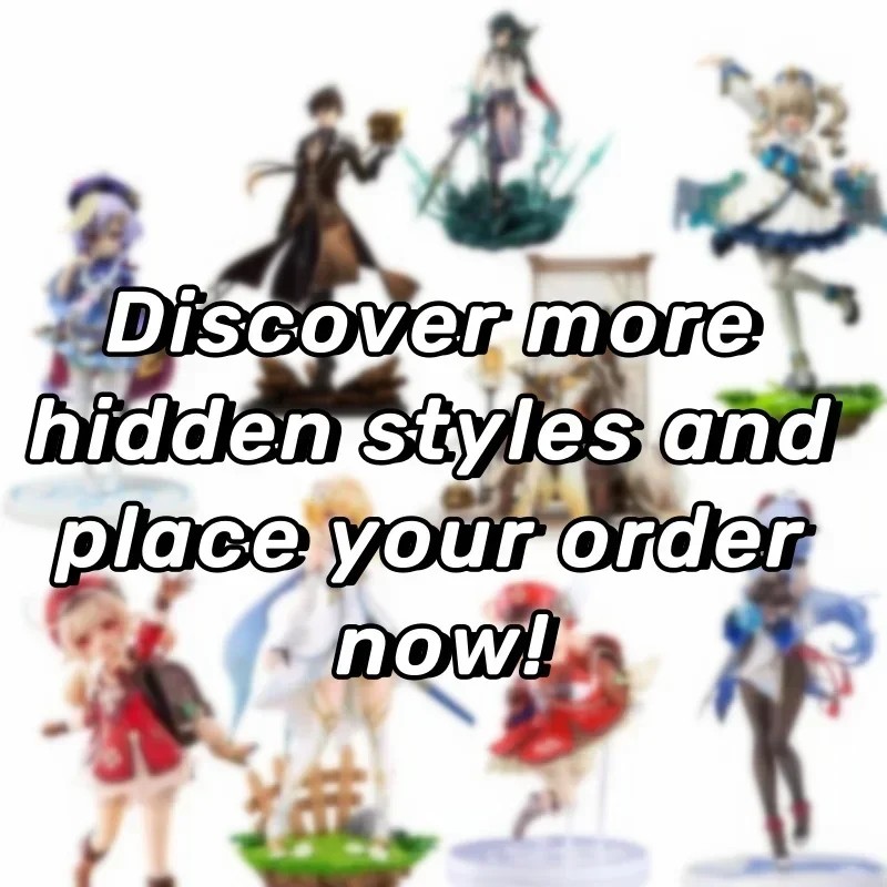 Genshin Impact Blind Box Mystery Box Handmade Anime Figures Paimon Aether Ganyu lnut Action Figures