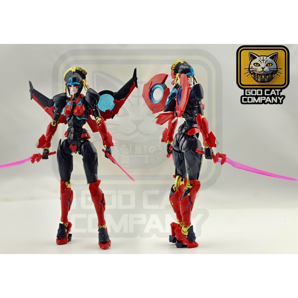  God Cat Company Transformation Wind Scythe Witch Windblade GC003 Windblade Assembly KO