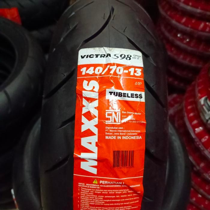 Ban Motor Tubeless Ban Belakang Nmax 140/70-13 Maxxis. Ban Motor Berkualitas / 80%
