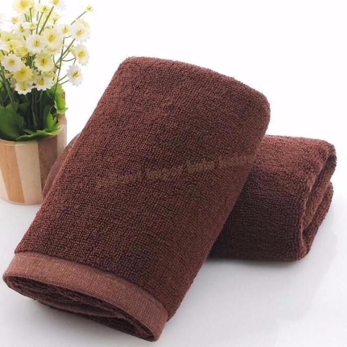 Handuk Mandi Dewasa Handuk Polos Dewasa Ukuran 70x140 cotton 100%