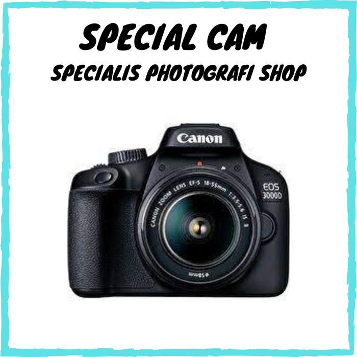 CAMERA CANON EOS 3000D KIT 18-55MM / CANON 3000D KIT 18-5MM