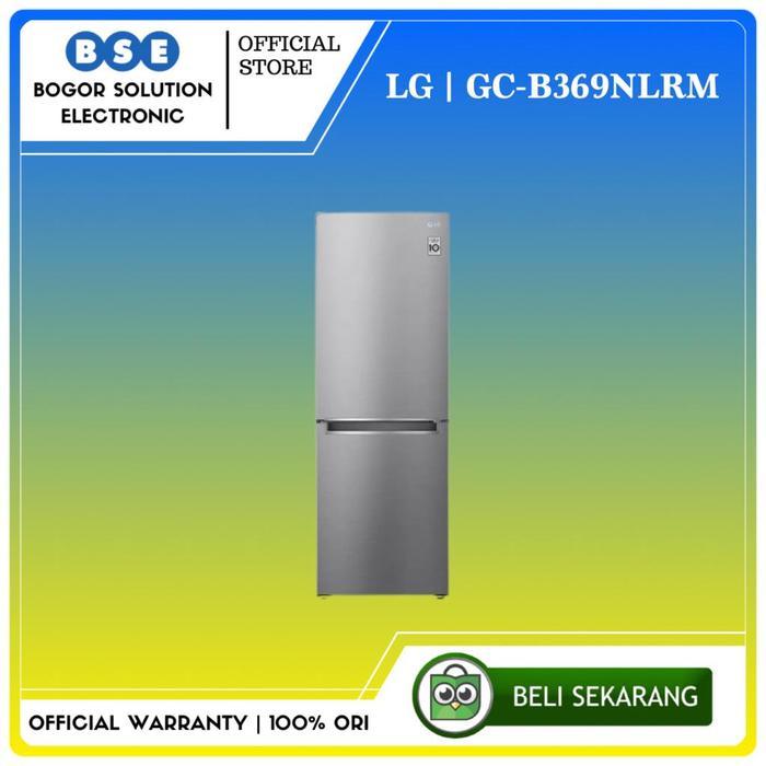 Kulkas Bottom Freezer LG GC B369NLRM 335L Kulkas Freezer Bawah LG 335L