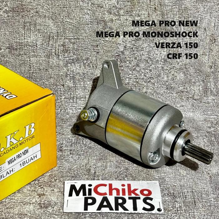 Dinamo Stater Mega Pro New Mono Monoshock Monoshok Pnp Honda Verza Versa Crf 150 L Dynamo Starter