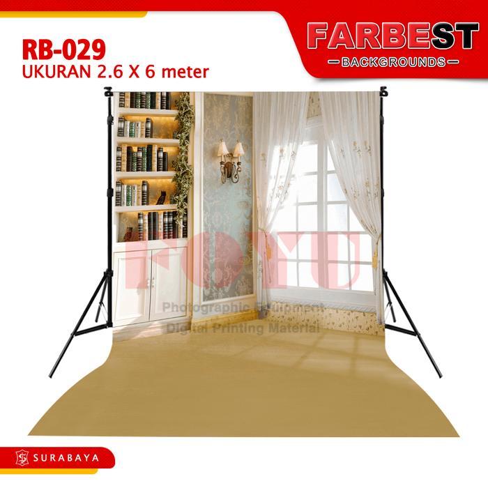 Ready Background Backdrop Foto Photo Studio Inkjet Ukuran 2.6X3 3X6 M Meter Wisuda Graduation Gambar