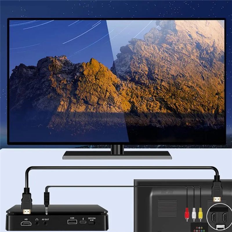 SB-MINI CD PLAYER HOME DVD/VCD HD VIDEO DVD PLAYER HIFI STEREO SPEAKERS 1080P PORTABLE DVD PLAYER
