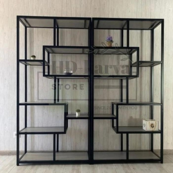 ASLI rak partisi rak dispay rak besi Furniture READY STOCK