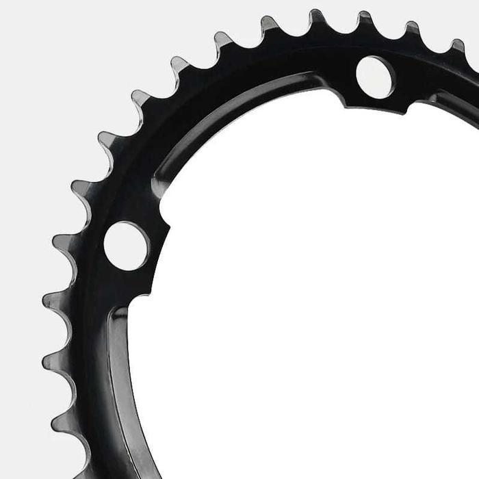Chainring Lebycle Double Triple 110 BCD 34T 50T Non Narrow Wide Chainring 110 Steel