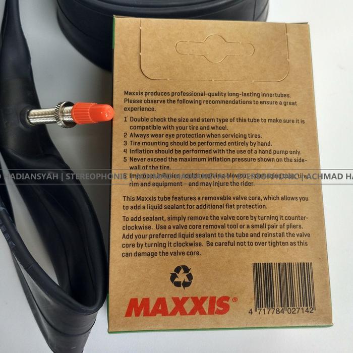 Ban Dalem Maxxis Presta Valve 26 x 1.90 / 2.35 Ban Dalam Maxxis 27.5