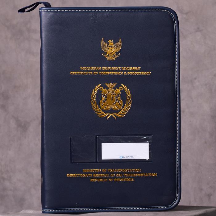 Krukapal Map Dokumen Pelaut Document Keeper Map Buku Pelaut Resleting Premium Terlaris