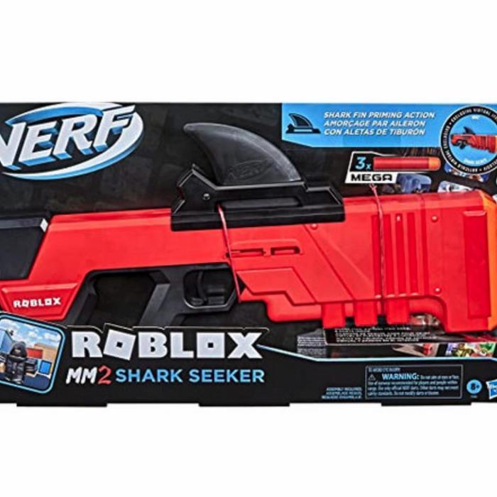 Nerf Roblox MM2 Shark Seeker Dart Blaster Original