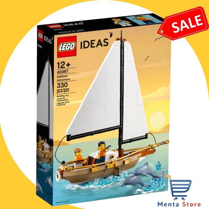 LEGO Ideas 40487 Sailboat Adventure Perahu Layar Mainan Anak Original