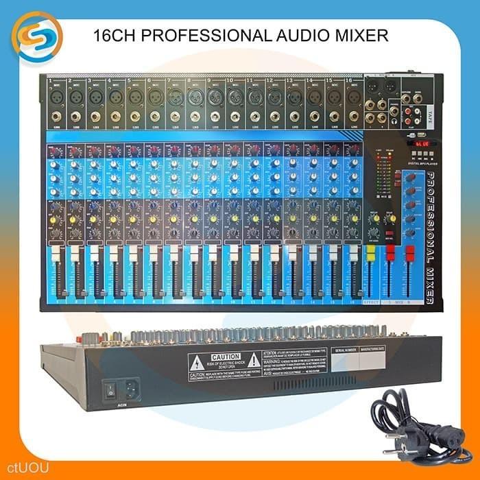 Professional Audio Mixer 16 Channel Uou