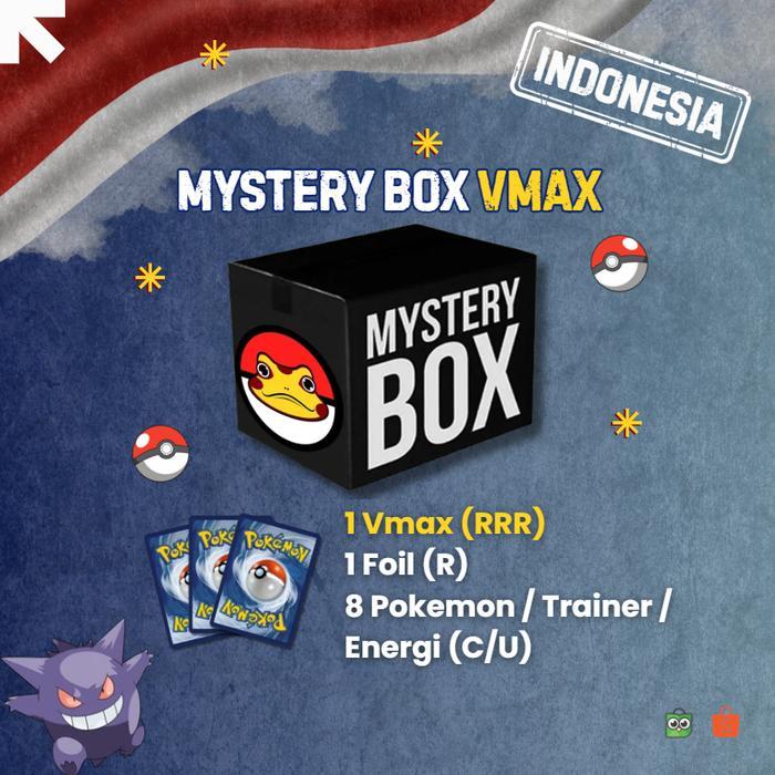 Mystery Box Vmax Kartu Pokemon Indonesia - Random Card Tcg Murah #3