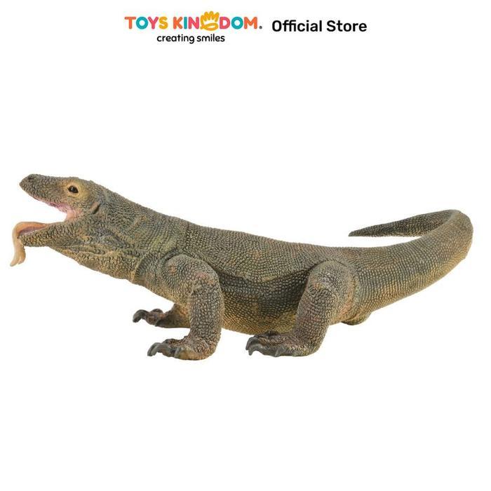 Sale Toys Kingdom Collecta Figure Komodo Dragon 88900 Figur Miniatur Karakter Mainan Koleksi