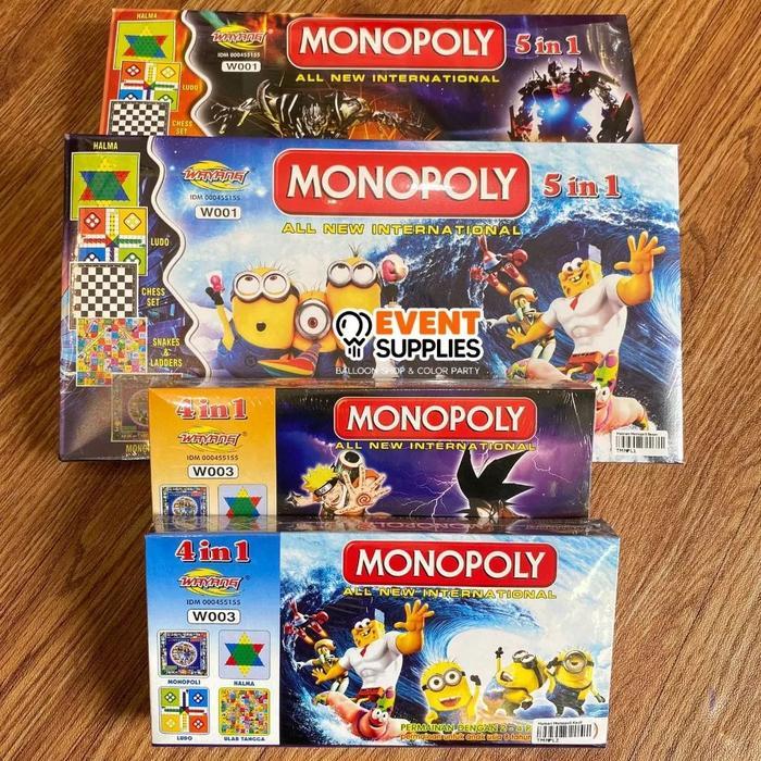 new Monopoli Jumbo 5in1 UK besar