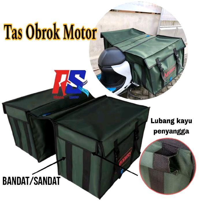 Tas Motor Obrok Kurir Jumbo Polyester Modern