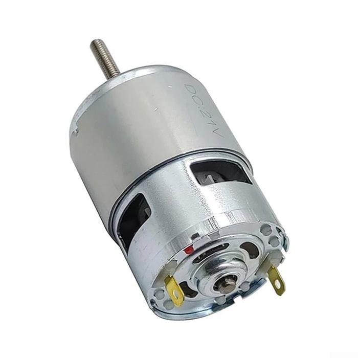 Ekslusif [100% Asli] Dinamo Dc Motor Rs-755 21V Mesin Rs-755 Dinamo Motor Dc Rotor Mesin Pemotong
