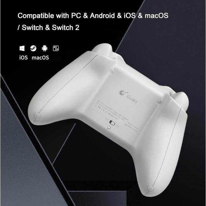 TERBARU GuliKit ES PRO Wireless Gamepad Controller Hall Effect Joystick Triggers Multi-Platform