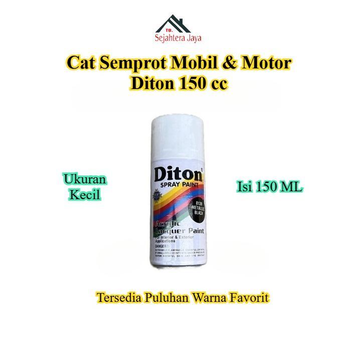 Diton 150cc Cat Semprot Body Velg & Kerangka Motor Hitam Doff Putih Gloss Merah Maroon Biru candy