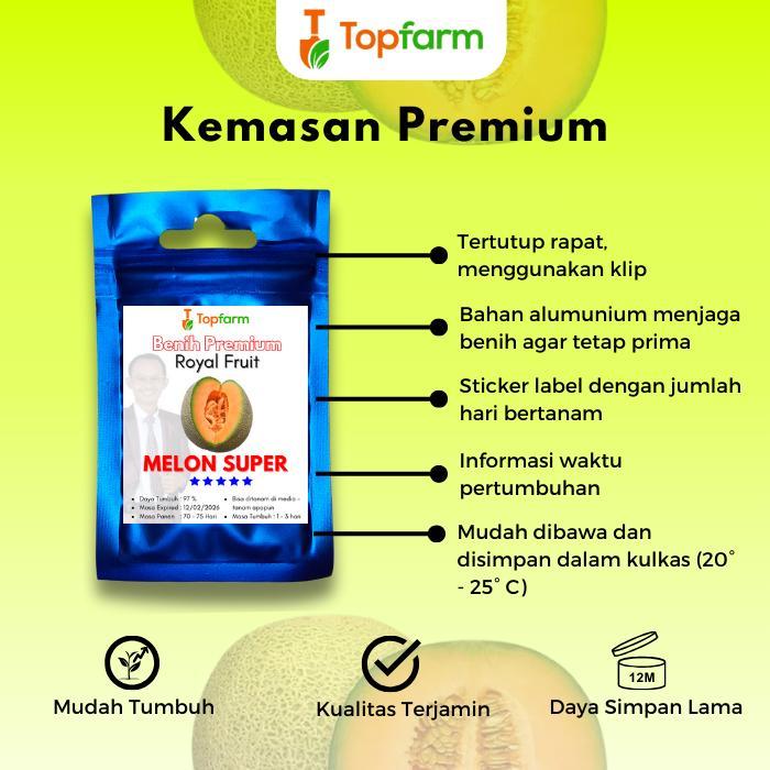 Benih Melon Premium - Bibit Melon / Benih Tanaman Melon