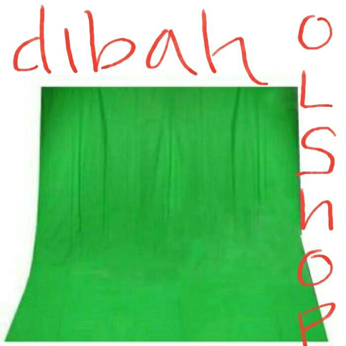 New kain green screen 100gram