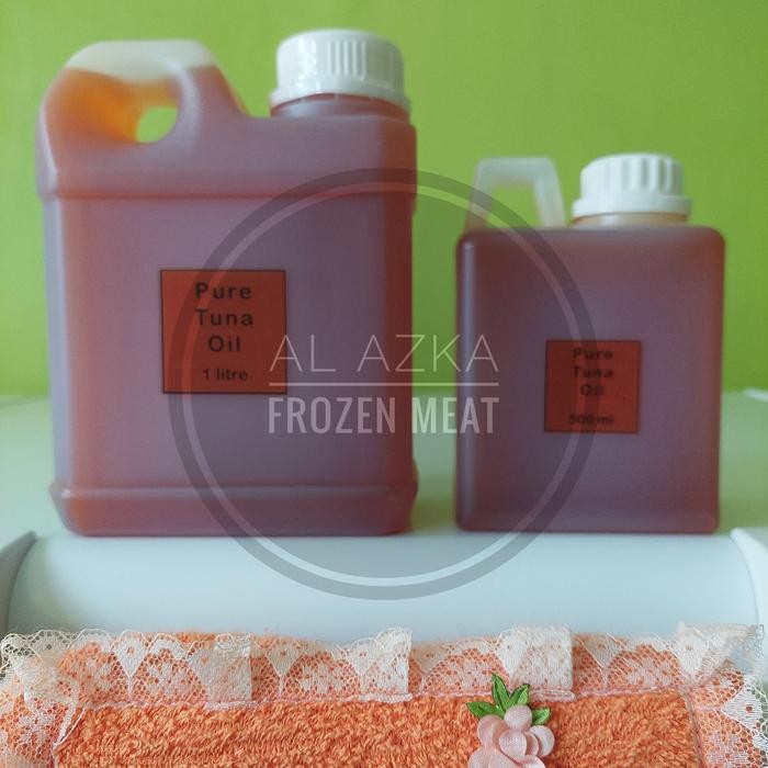 MINYAK TUNA / PURE TUNA OIL / MINYAK IKAN TUNA MURNI GRADE A 500 ML.