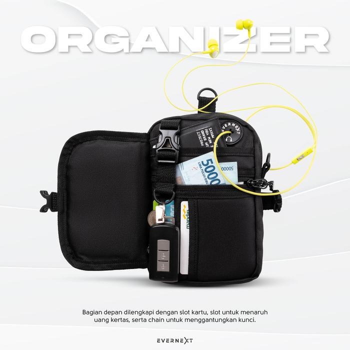 Top - Tas Selempang Mini Pria Sling Bag Khenzo Sling Pouch Pria Tas Distro