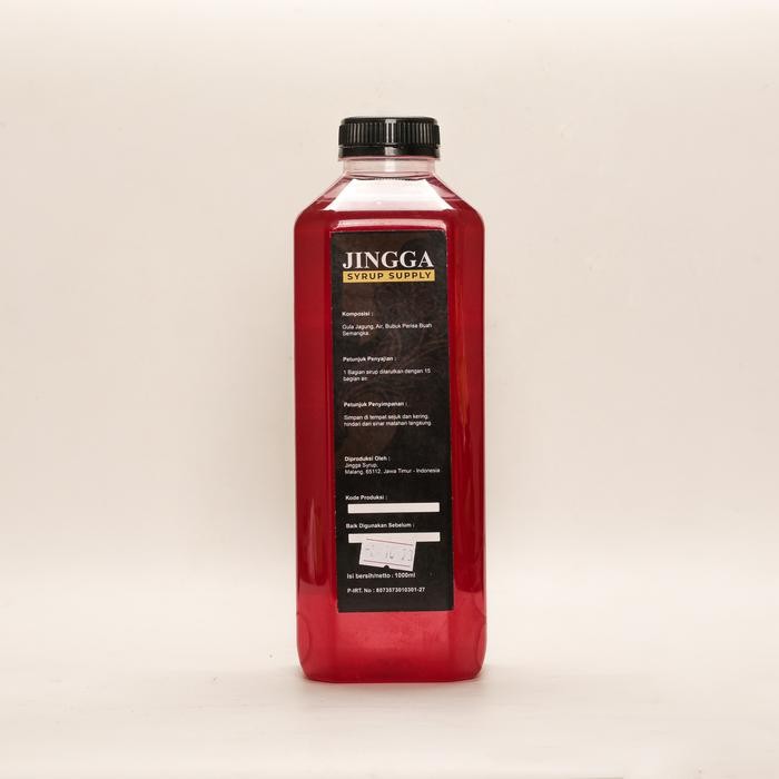 gwc5 Sirup Watermelon 1000 Ml - Sirup Rasa Semangka Untuk Mocktail Dan Cocktail