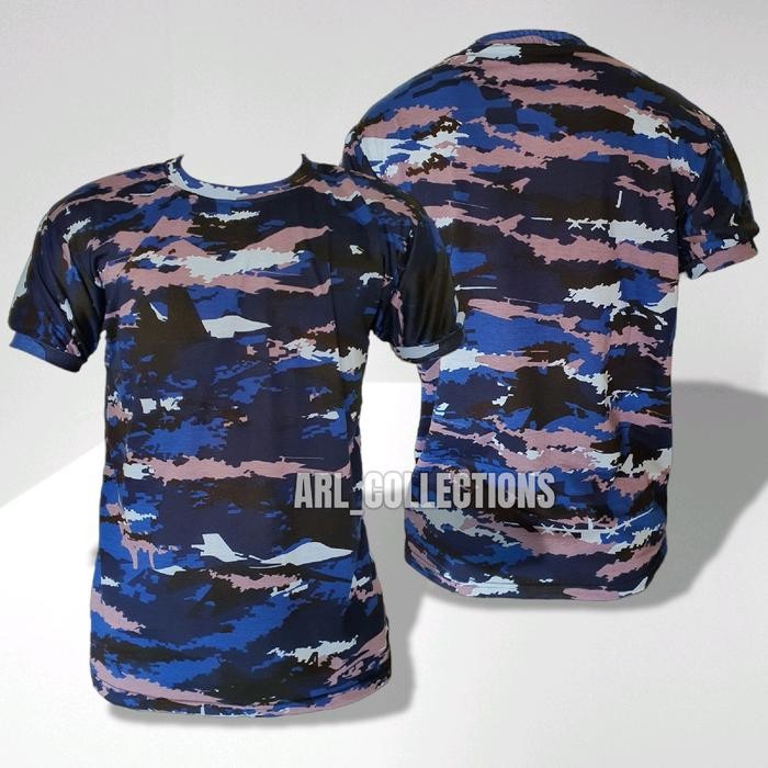 ArlC kaos pendek loreng au kaos loreng lengan pendek - kaos t-shirt pendek loreng army pria wanita
