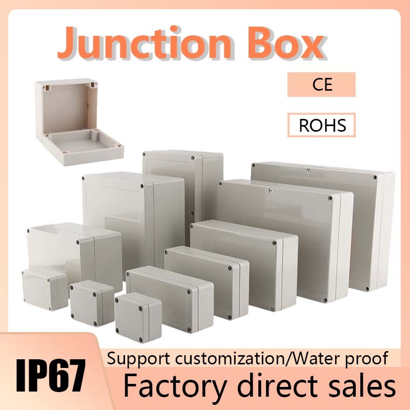 F Series Plastic ABS Junction Box Screw Cable Custom Waterproof Junction Box Ip67 Outdoor Electrical
