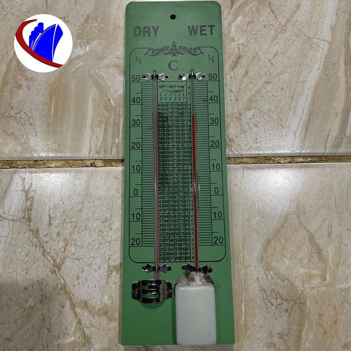 Thermometer dry and wet