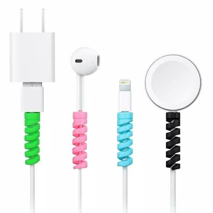 PROTECTOR PELINDUNG KABEL CABLE CHARGER EARPHONE IPHONE IPAD MACBOOK