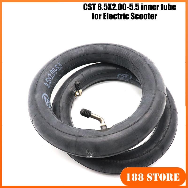 CST 8.5x2.00-5.5 Inner Tube Pneumatic Tire 45 90 Degree Valve Fits 8.5 inch Electric Scooter INOKIM 