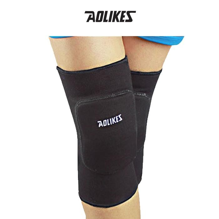 Aolikes 219 Knee Protector Pad Kid - Pelindung Lutut deker voli Anak - BLACK