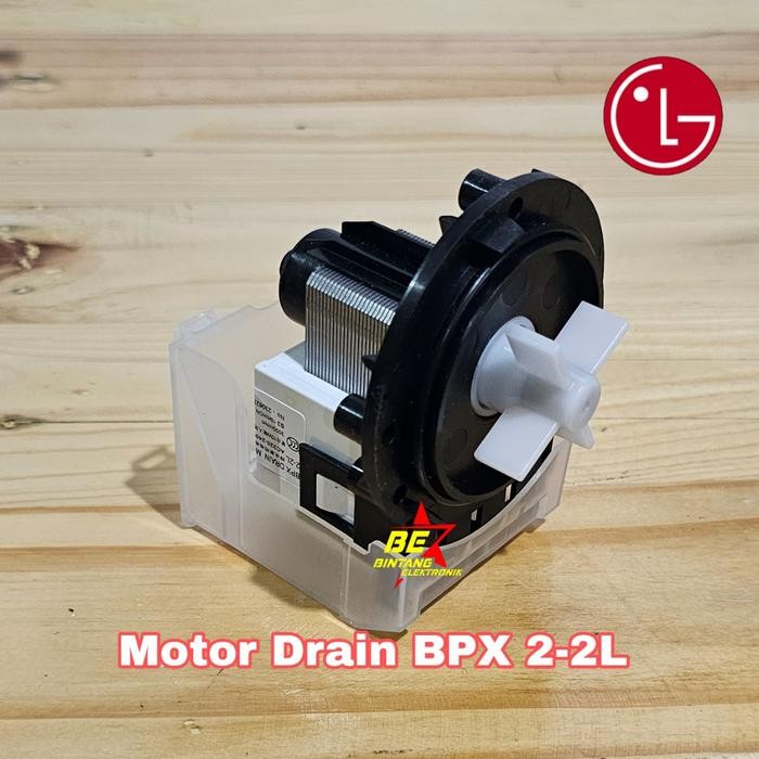 Ready Drain Motor LG BPX 2-2L Motor Pembuangan Mesin Cuci LG Front Loading