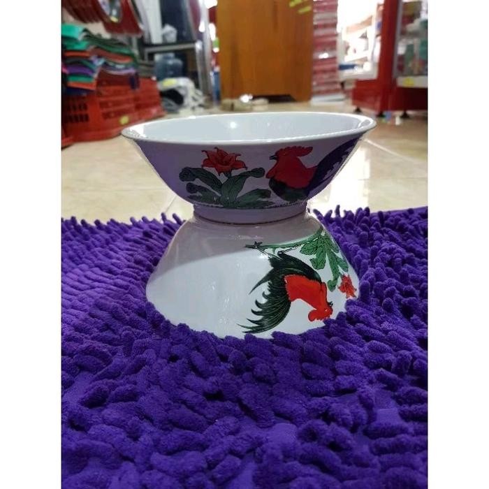 Mangkok bakso mie/Mangkok keramik ayam jago