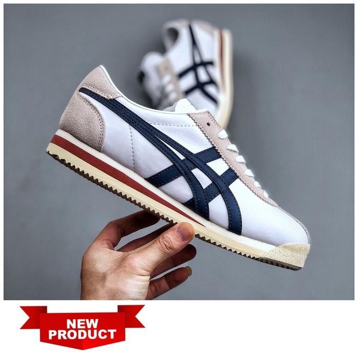 Sepatu Original Onitsuka Corsair White Navy