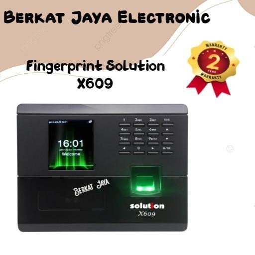 fingerprint solution X609 Mesin Absen Fingerprint & Face